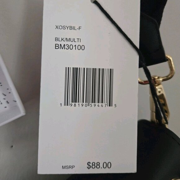 Betsey Johnson Crossbody Bag Purse with Evil Eye Studs - Picture 7 of 9